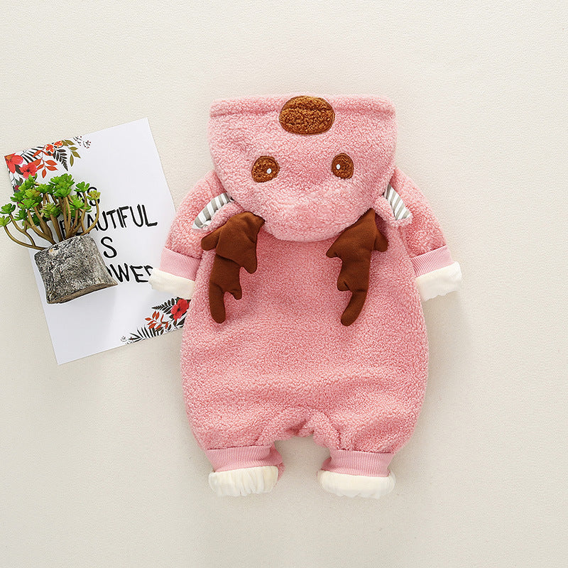 Warm Antlers Baby Suit by JOYDAY