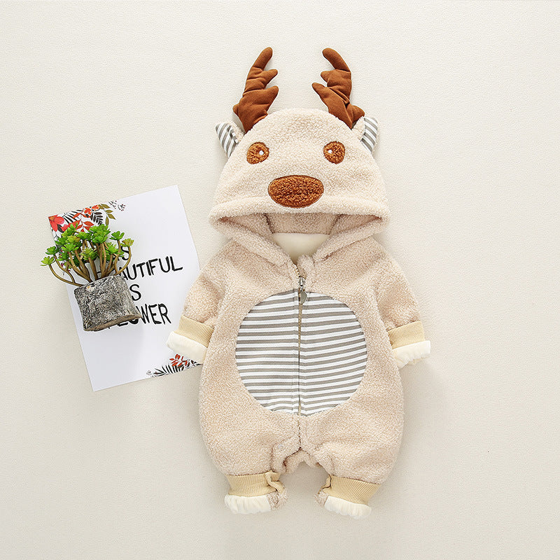 Warm Antlers Baby Suit by JOYDAY
