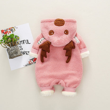 Warm Antlers Baby Suit by JOYDAY
